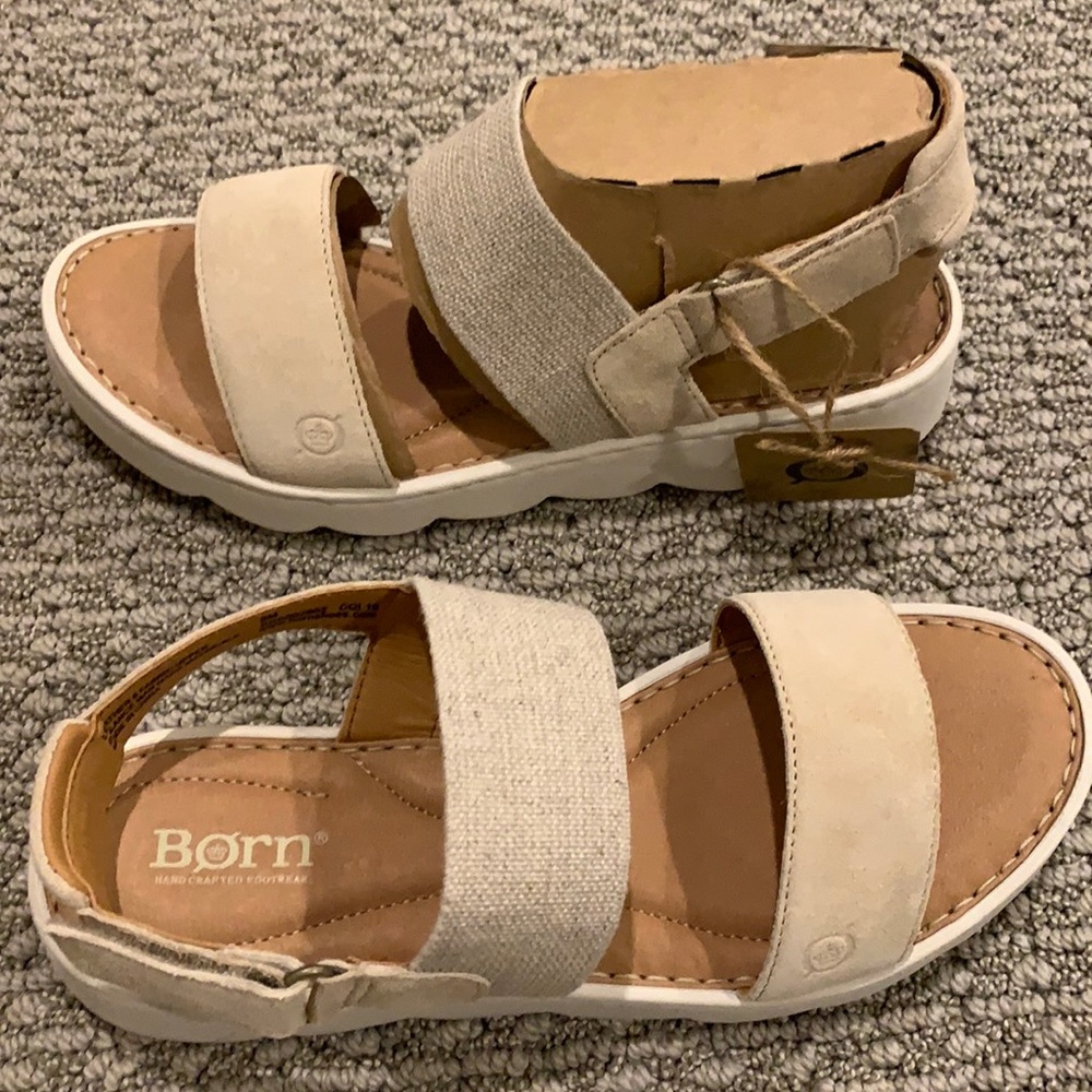 Born sandals, size 8
